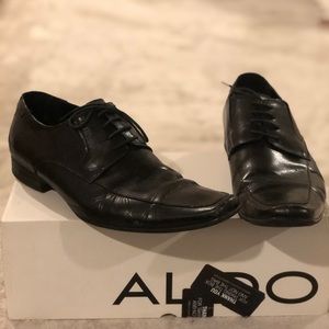 Men’s Black Aldo Oxfords Leather